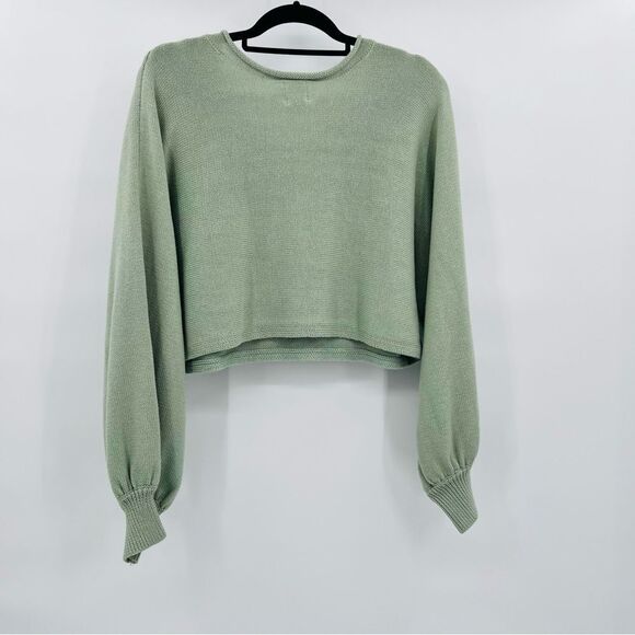 Women's Green Sweater - Picture 6 of 10